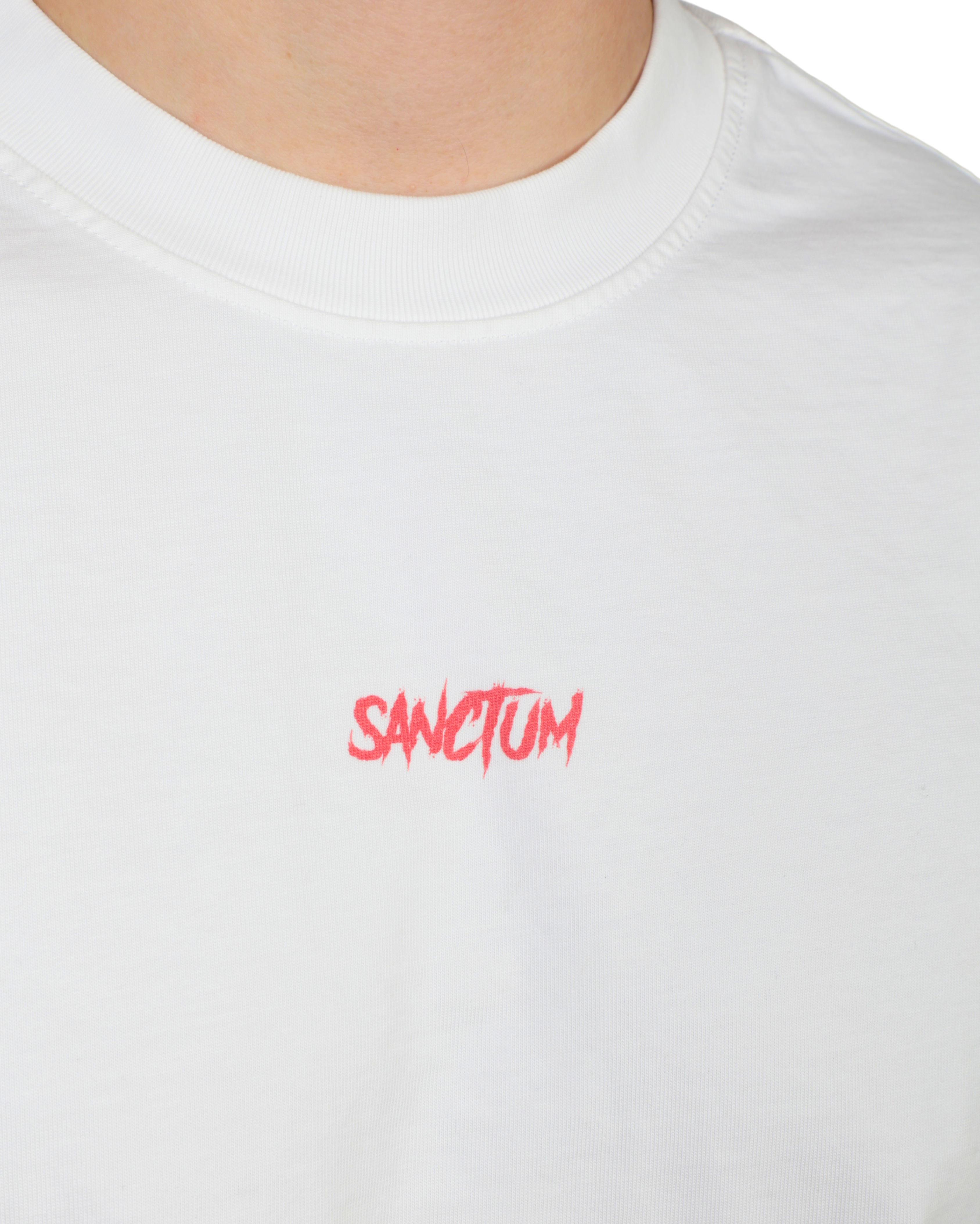 "Do Not Be Afraid" Heavyweight 100% Cotton T-Shirt (White)